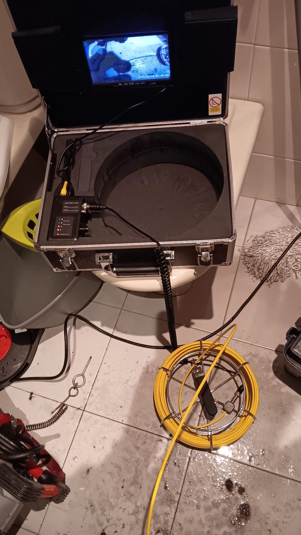 Trabalho de desentupimento 3